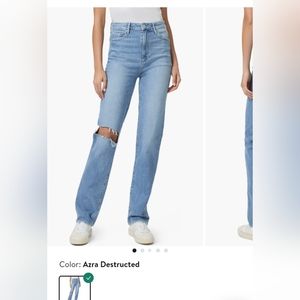 Paige Stella Straight Leg Jeans